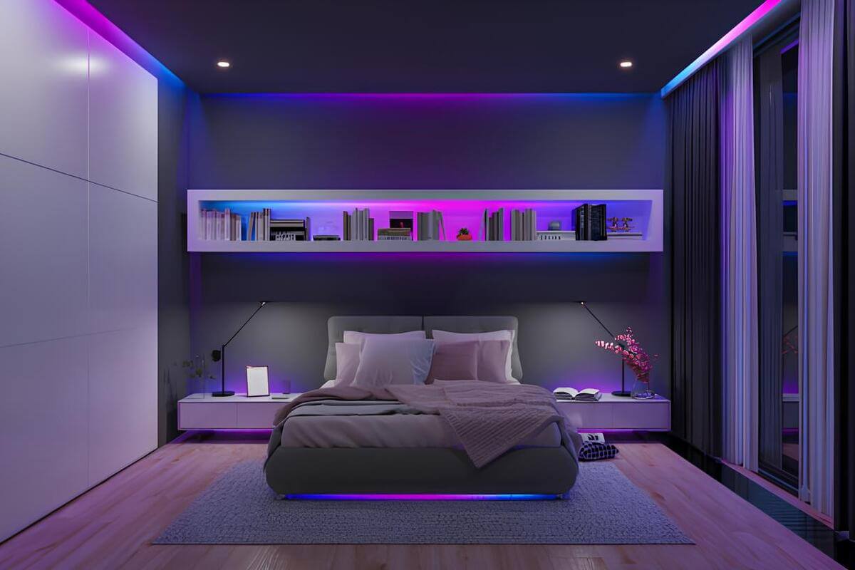 How To Hang LED Strip Lights Without Damaging Wall ?
